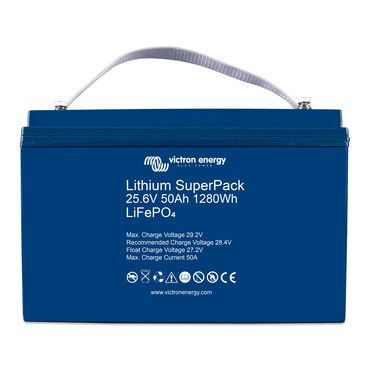 Victron Energy - Batterie Lithium SuperPack 25,6V/50Ah - (BMS intégré)